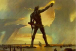 罗德岛太阳神像：自由女神像创意的来源