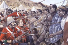 英军史上耻辱败仗:1700人竟被非洲土著长矛歼灭
