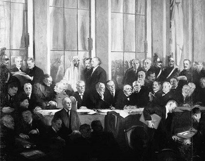 凡尔赛条约背景简介_凡尔赛条约内容签订时间_评价凡尔赛条约的影响 - 趣历史