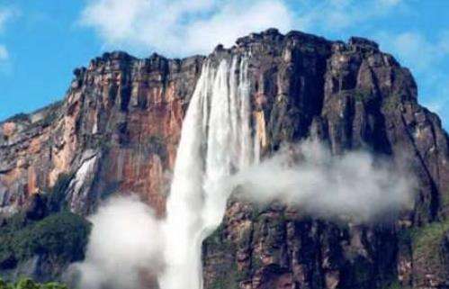 世界上落差最大的瀑布，安赫尔瀑布落差979.6米