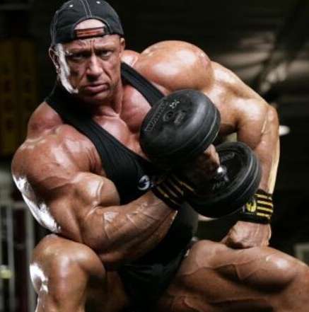 世界上肌肉最恐怖的人的5个人 胸肌竟然比人头大