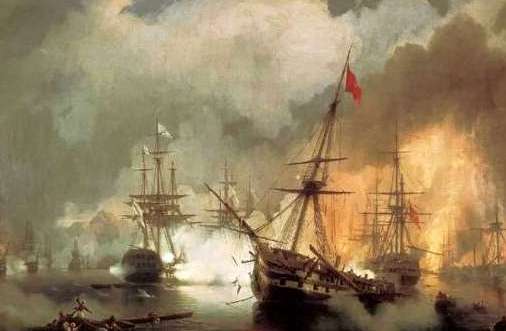 纳瓦里诺海战：木质帆船的最后一战
