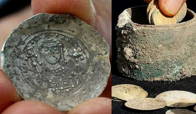 井底藏着900年前的稀有金币，原为十字军侵略时候留下的