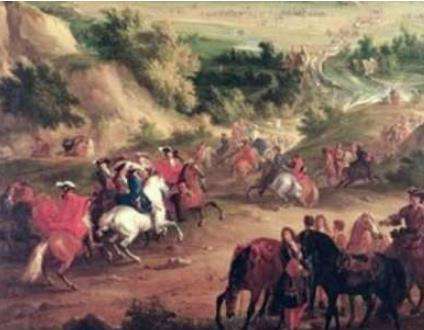 17-18世纪法国著名的太阳王路易十四发动的战争：大同盟战争