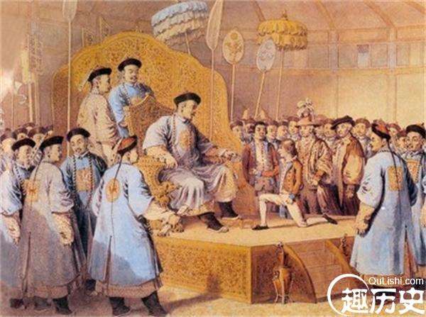 中国热”期间，英国人纷纷来到中国，才发现乾隆盛世只是假象