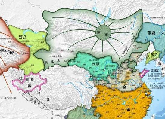 两次意外事件，促使蒙古第一次西征，一路屠城无数！
