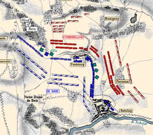 丰特努瓦战役：法国征服弗兰德斯