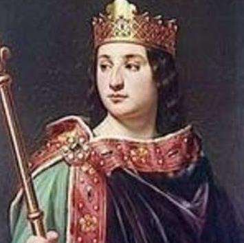 加洛林王朝的最后一位君主：路易五世，绰号懒王路易