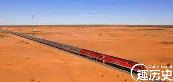 世界上最长的火车，共有八个车头682节车厢(长7353米)