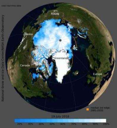 北极圈罕见高温是怎么回事？北极冰层融化会造成哪些影响及灾害？