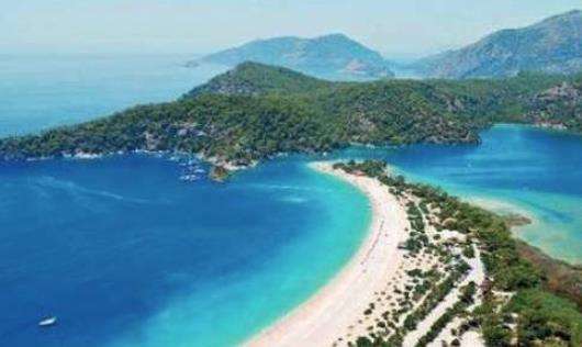 世界上最美的海滩，土耳其蓝礁湖海滩