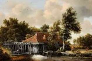 荷兰风景画家：梅因德尔特·霍贝玛，霍贝玛的作品风格