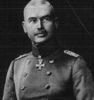 第一次巴尔干战争中的德国将军：奥托·利曼·冯·桑德斯