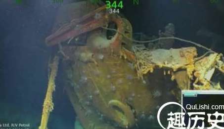 太平洋海底发现美国巡洋舰残骸，被日本鱼雷击沉