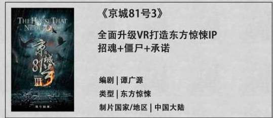 《京城81号》要拍第三部了吗？什么时候上映