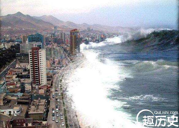 世界上最大的海啸,智利大海啸肆虐整个太平洋