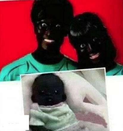 最黑的小孩_世界上最黑小孩 遭网络疯传 照片可能 被PS