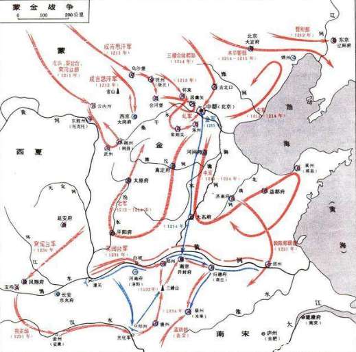 蒙金战争草原帝国与森林帝国的大火拼[多图]