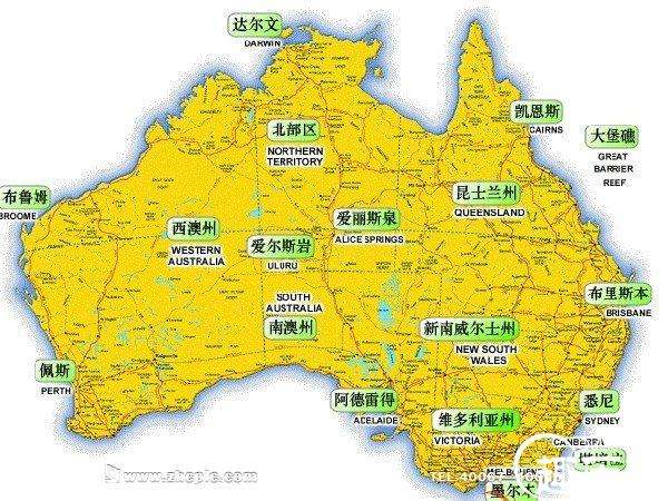 全球海岸线最长的国家是位于南半球的澳大利亚