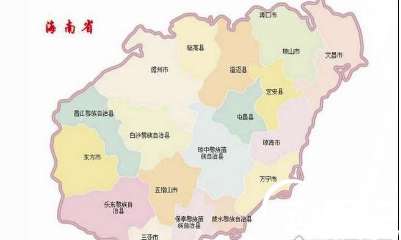 中国之最：面积达203.5万 中国最大的省海南省【多图
