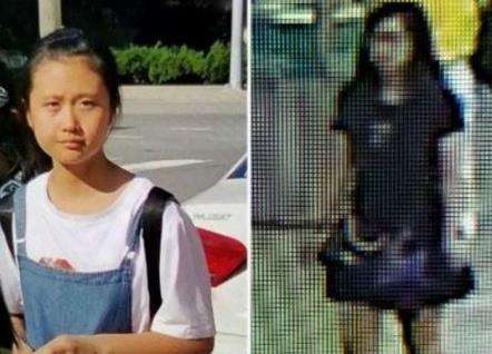 一12岁中国女孩在美被绑架 现场监控揭露事情全过程