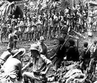 二战日本感到耻辱战役的新几内亚战役，日军上演了人吃人的事件