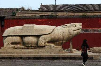 &ldquo;天下第一赑屃&rdquo;正定巨型赑屃 传说是节度使安重荣下令建造