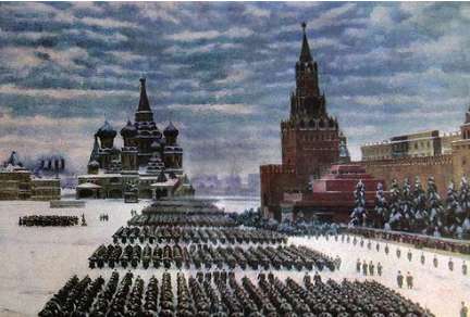 苏联进入生存存亡的空前危急时刻 斯大林坚守莫斯科