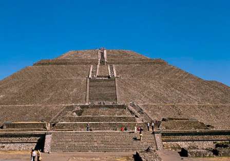 中美洲最大的金字塔之一——墨西哥太阳金字塔