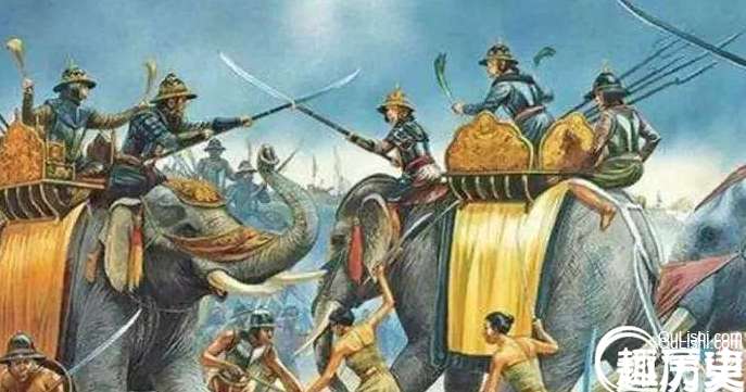 南汉花了血本训练了一只大象战队，最后还是灭亡了