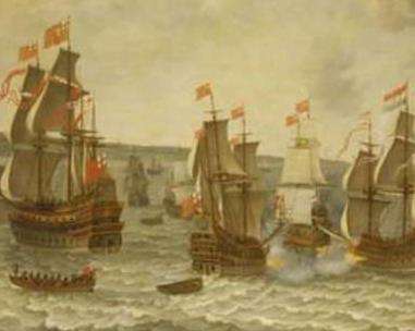 第一次英荷战争期间的一次海战：肯梯斯诺克海战