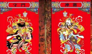 唐朝以前门神都是神仙，直到这两位将军成了门神