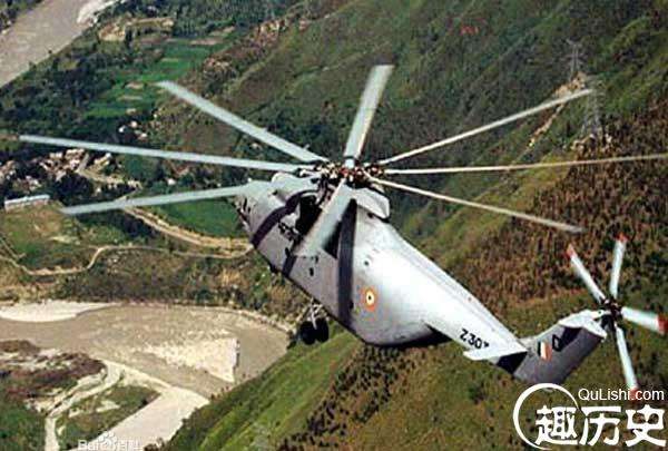 世界上载重量最大的直升机，创造了载物56768.8公斤爬升至2000米的最高纪录
