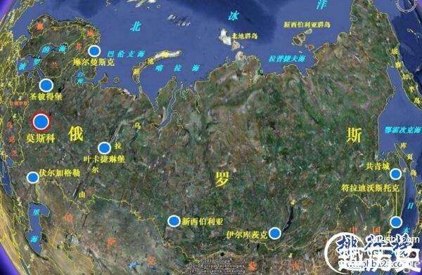 世界上面积最大的国家，俄罗斯(1709.82万平方千米)