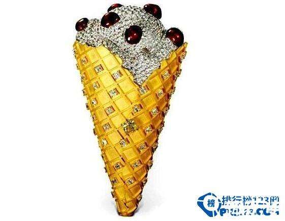 世界上最贵的冰淇淋：价值677万人民币的甜筒