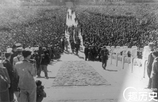 华北侵华日军在北京紫禁城投降的全过程照片