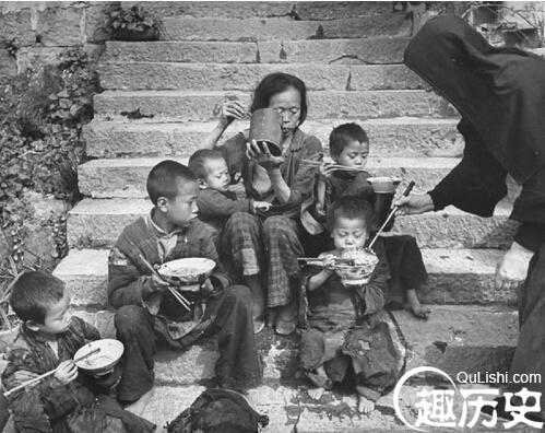 (老照片)1946年中国南方大饥荒