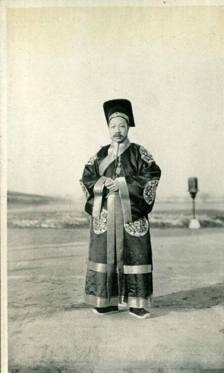 (老照片)1913年袁世凯称帝时的祭天大典旧照