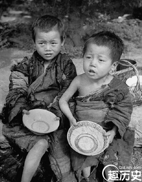 (老照片)1946年中国南方大饥荒