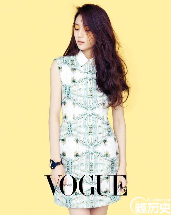 f(x)成员Krystal杂志VOGUE彩妆写真