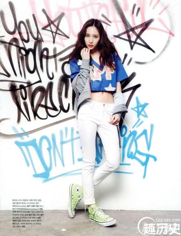 f(x)成员Krystal杂志Vogue girl画报