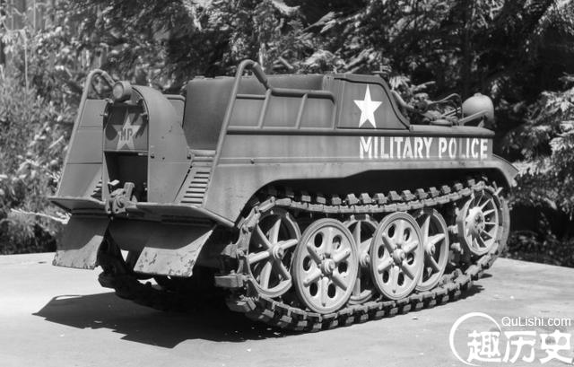 原来二战中的摩托车是这样的!德军履带式摩托车