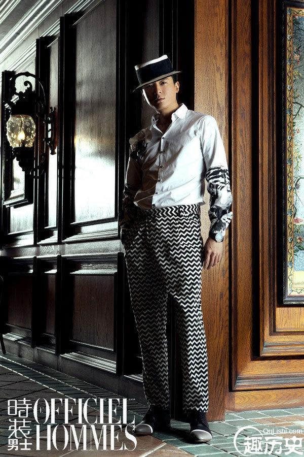 朱雨辰登《时装男士》 变身商务时髦型男