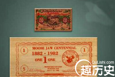 木质钞票