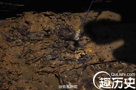 西汉海昏侯墓重大发现：数量最集中的金器堆