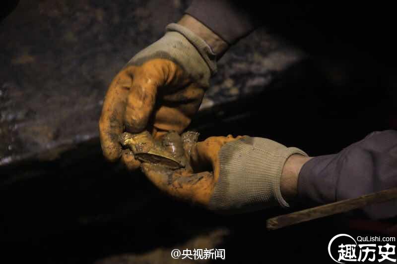 西汉海昏侯墓重大发现：数量最集中的金器堆