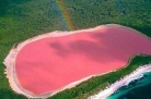澳大利亚粉色希勒湖 情侣的圣地