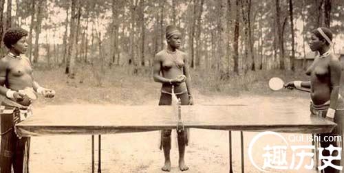一百多年前的非洲当地人们的生活旧照写真