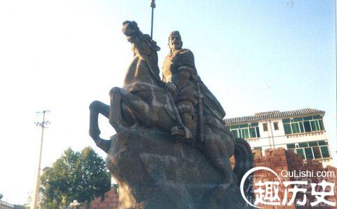 姜维的雕像