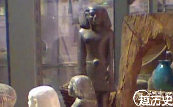 古埃及死神像自动旋转